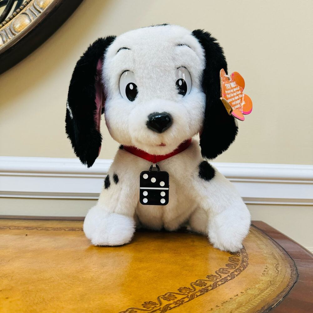 VTG 2000 Mattel 102 Dalmatians Domino Puppy Secret Spots Barks Animated NEW